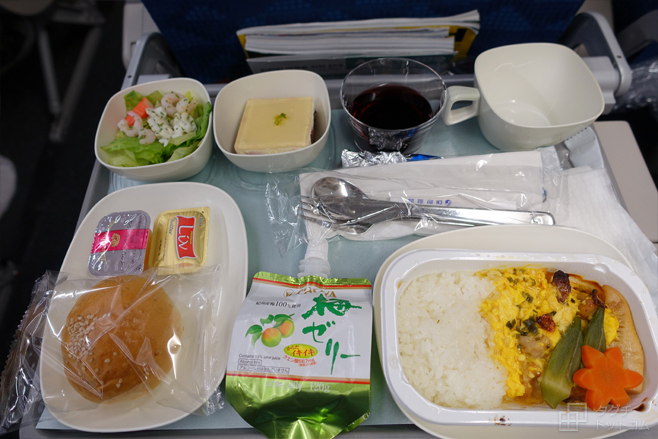 大韓航空 機内食 夕食