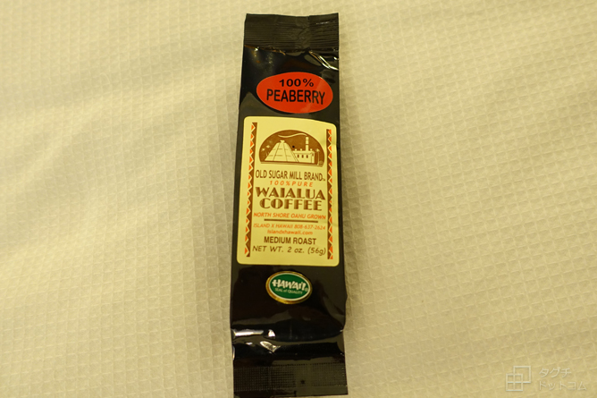 100％ PEABERRY MEDIUM ROAST・ワイアルアコーヒーファクトリー(Waialua Coffee Factory)／ハワイお土産