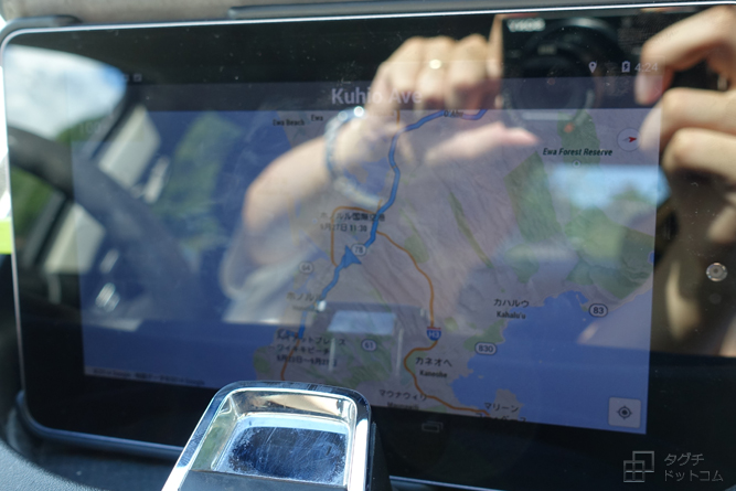 Nexus7でGoogle Mapsを表示／現在位置