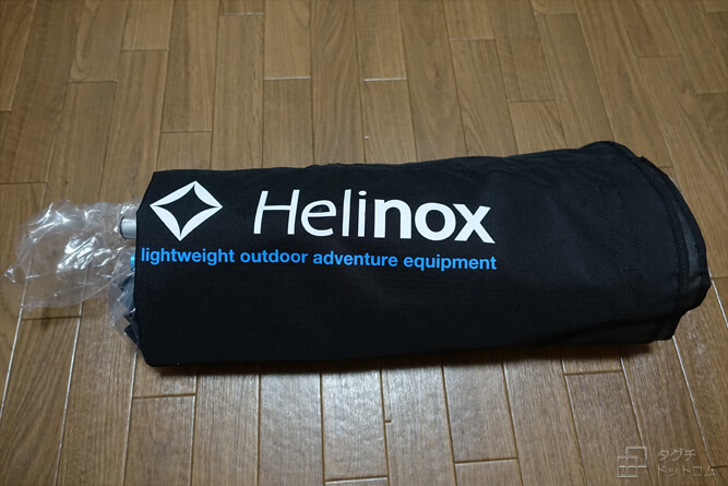 開封 ／ Helinox cotone（ヘリノックス コットワン）