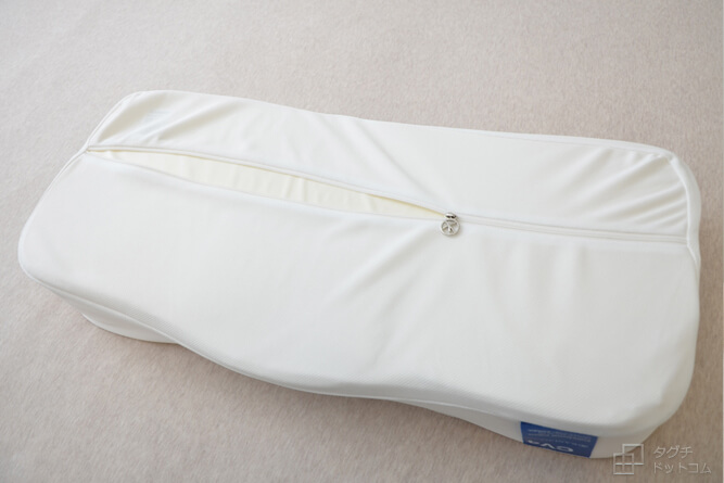 枕カバーのファスナー／KANUDA（カヌダ）ブルーラベル アレグロ 枕