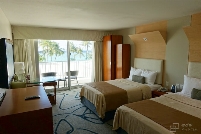 ホテルの部屋／フィエスタ リゾート グアム（Fiesta Resort GUAM）・ゲストルーム・オーシャンフロント・Ocean Front
