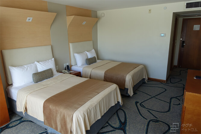 ベッド２台／フィエスタ リゾート グアム（Fiesta Resort GUAM）・ゲストルーム・オーシャンフロント・Ocean Front