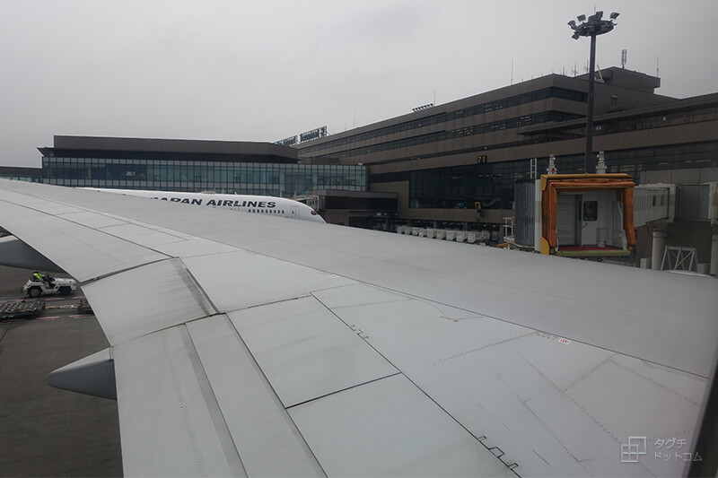 CX509便 機体の翼 風景／香港 旅行 2018