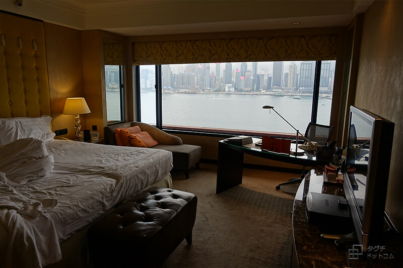 インターコンチネンタルホテルの部屋／香港旅行記・Hong Kong Travel